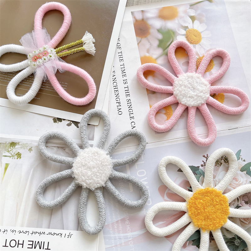 Cotton Rope Woven Daisy Flower - Baby Nursery Products บทวิจารณ์และราคา