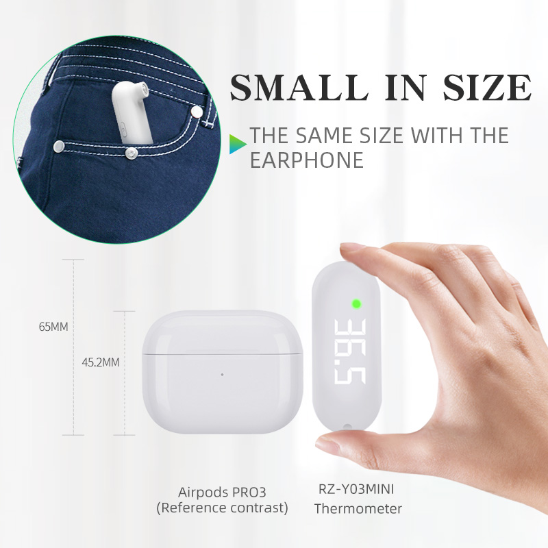 Rechargeable Forehead Thermome - Wearable Baby Monitor บทวิจารณ์และราคา