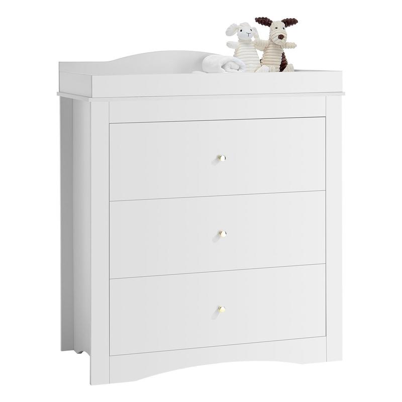 Changing Table Dresser, Baby D - Baby Nursery Modern บทวิจารณ์และราคา