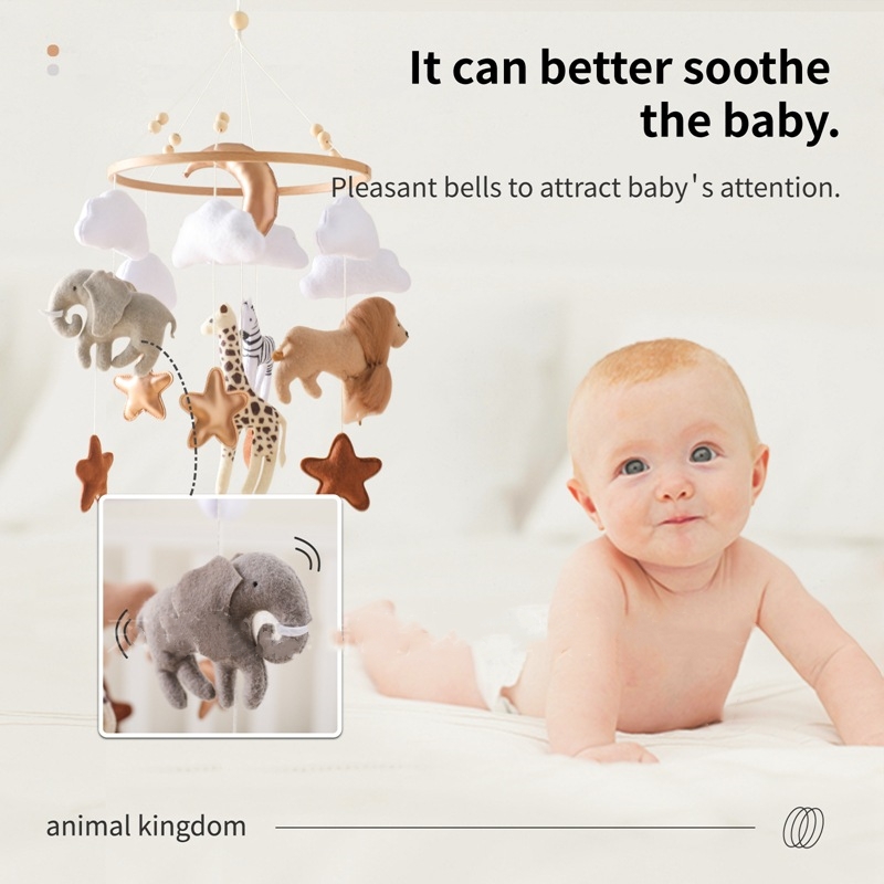 Hot Sale Nordic Handmade Felt  - Baby Nursery Modern บทวิจารณ์และราคา