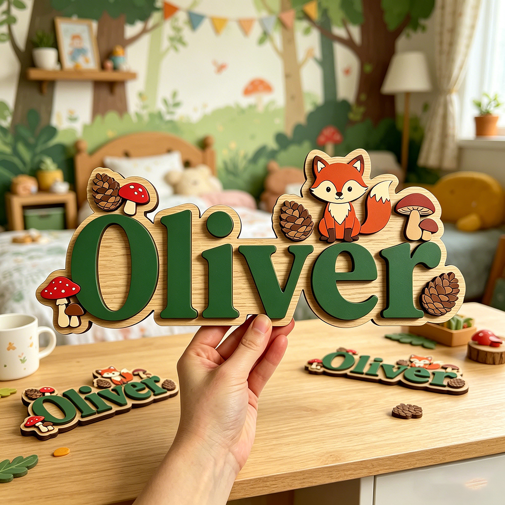 Whimsical Woodland Fox Custom  - Baby Nursery Products บทวิจารณ์และราคา